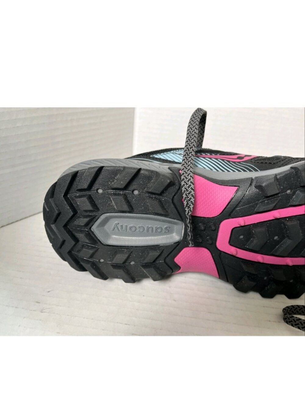 Saucony Excursion TR16 Trail Shoes Women’s 10 Black Pink S10744-10 - Picture 10 of 15